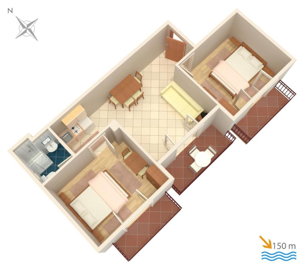 Apartments By The Sea Selce, Crikvenica - 2372 외부 사진